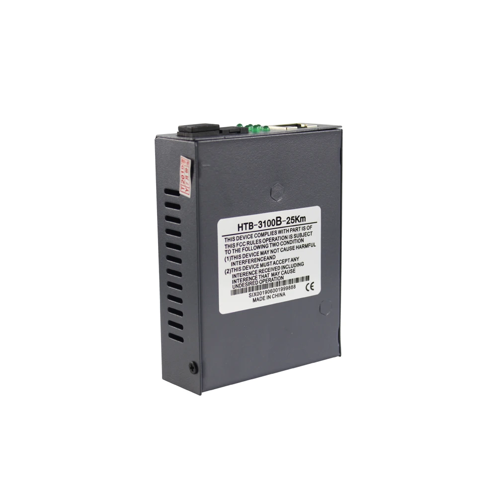  Оптовая торговля OEM FTTH HTB-3100 оптоволоконный медиа-конвертер одиночный