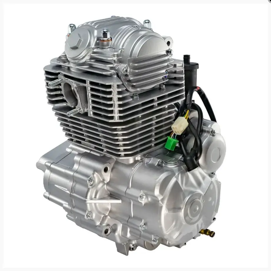 ZS 300cc engine single cylinder 4 stroke air cooled 16kw PR300 engine for bajaj yamamha
