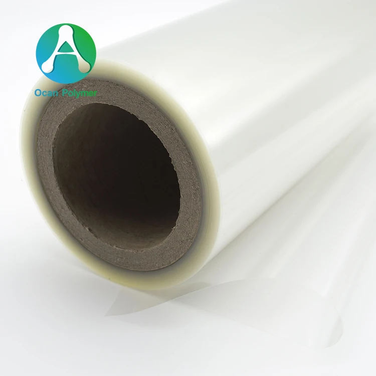 Customize 12-25 micron thin polyester film transparent bopet roll film