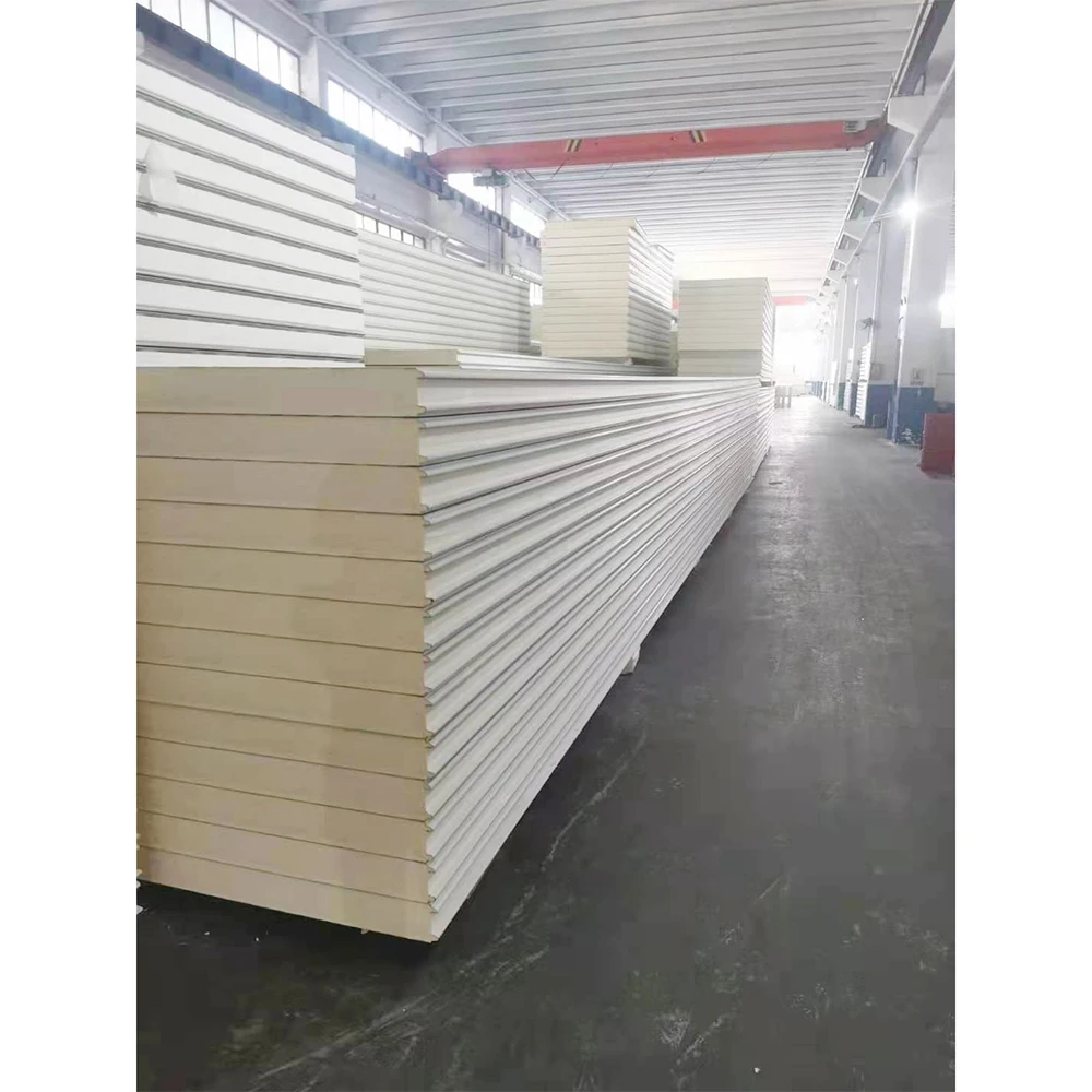 m2 price  sale flat pack shipping container sandwich panel polyurethane of cold room