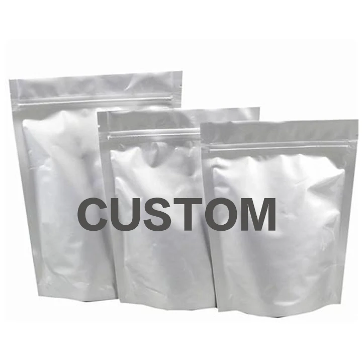 custom coffee big bags reusable zip lock bag Frosted Flat bottom window plastic food packaging bag