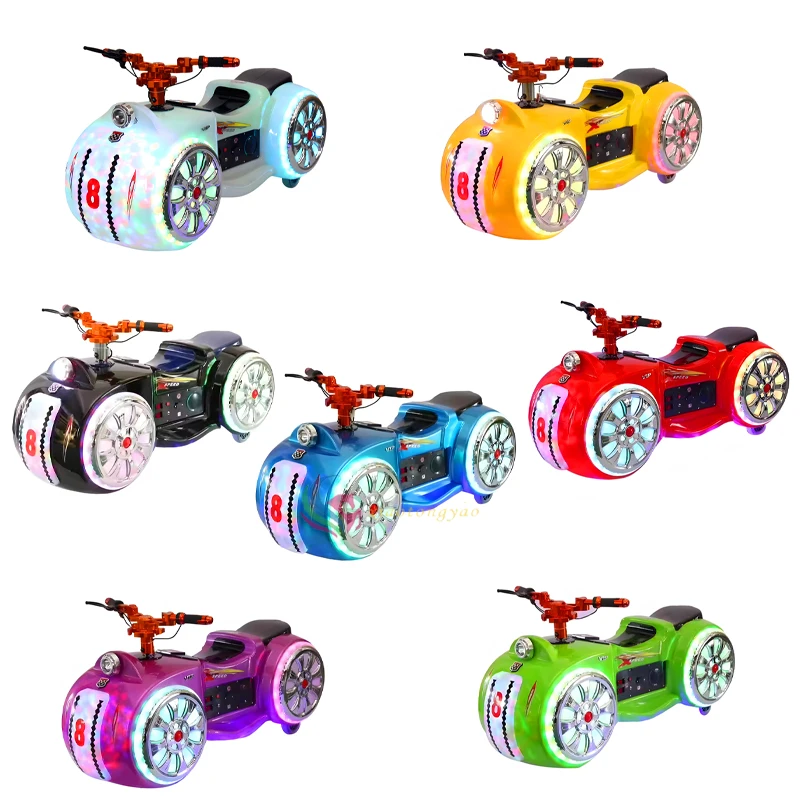 Amusement park commercial motorbike bumper car electric motorcycle kid ride on bumper car