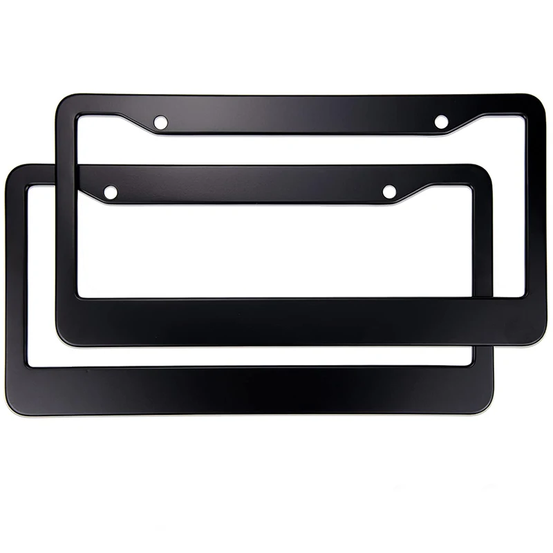 High Quality Design License Plate Frame Holder Cover Wholesale US Car Number License Plate Frame Custom License Plate Frames