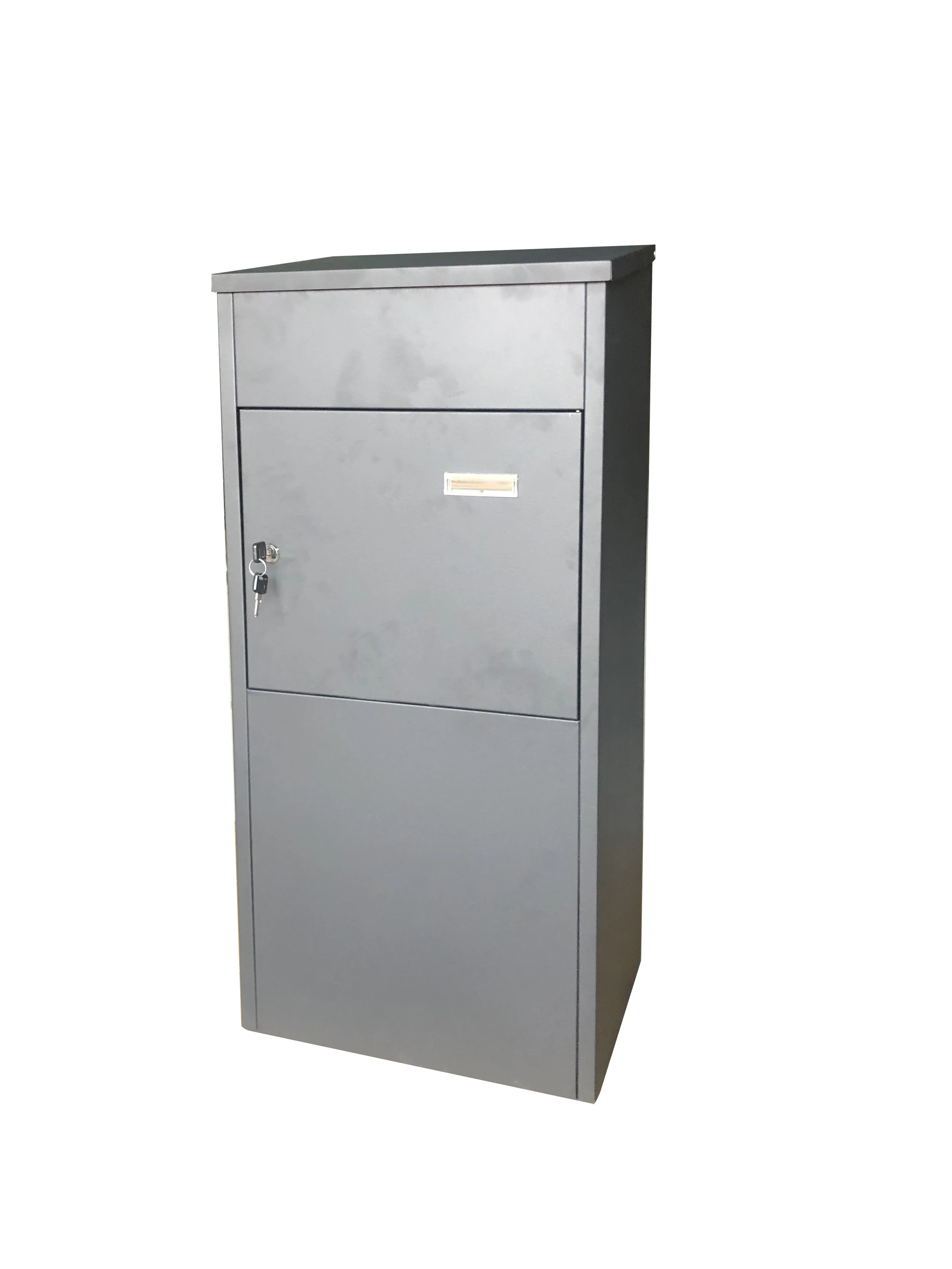 Outdoor Galvanized Steel metal storage parcel delivery drop mailbox post box parcel