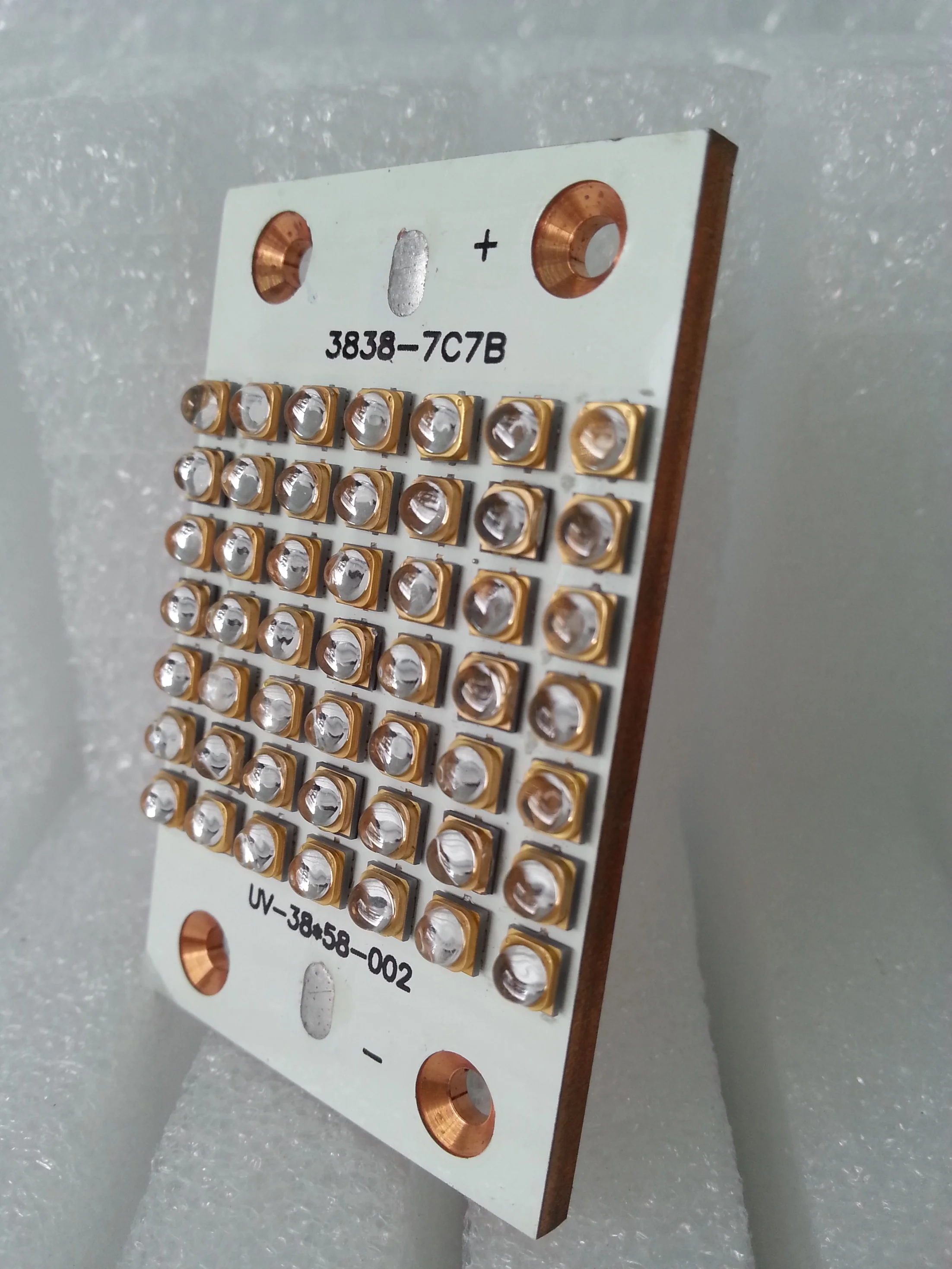 High power led uv cure 365nm 385nm 395nm 405nm 415m 120w smd 3535 uv led module