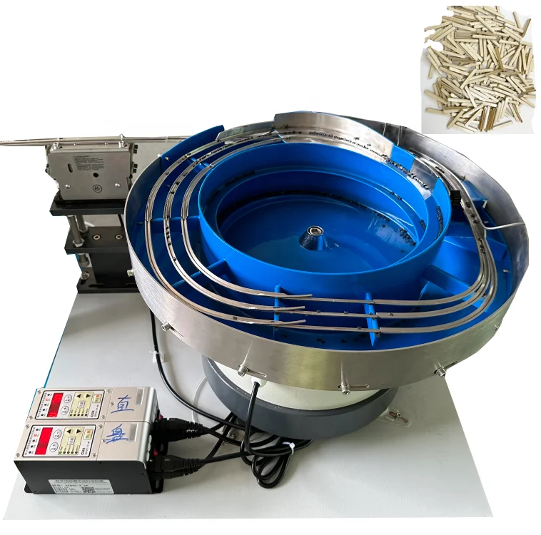 Automatic Line Vibration Bowl Feeder for Small Connector Plug-in Long Linear With Table Vibratory Bowl Feeder