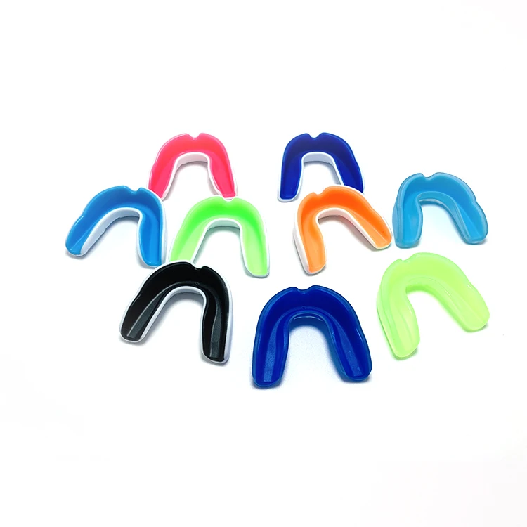 HMG-003 100%EVA teeth whitening stop snoring mouth guard  box for Adult