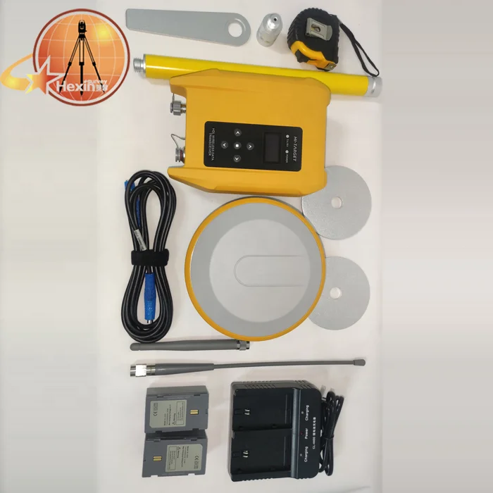 High performance Hi-Target V90plus GPS RTK double frequency 800 channels GPS GNSS supports Tilt Survey System