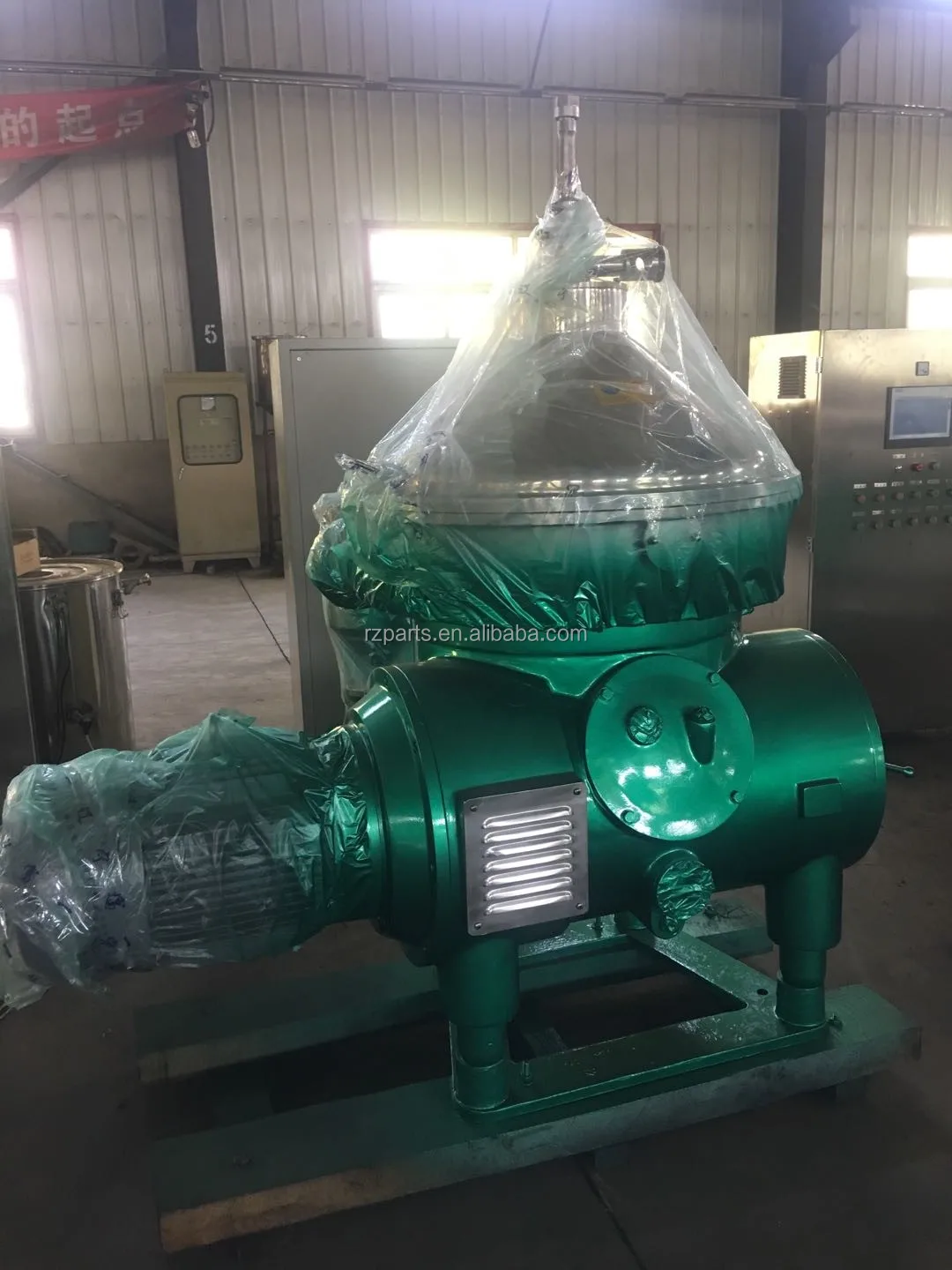 Large Handling Capacity Disc Centrifuge Separator Machine For Lubricant, Waste and Mineral Oil Separation