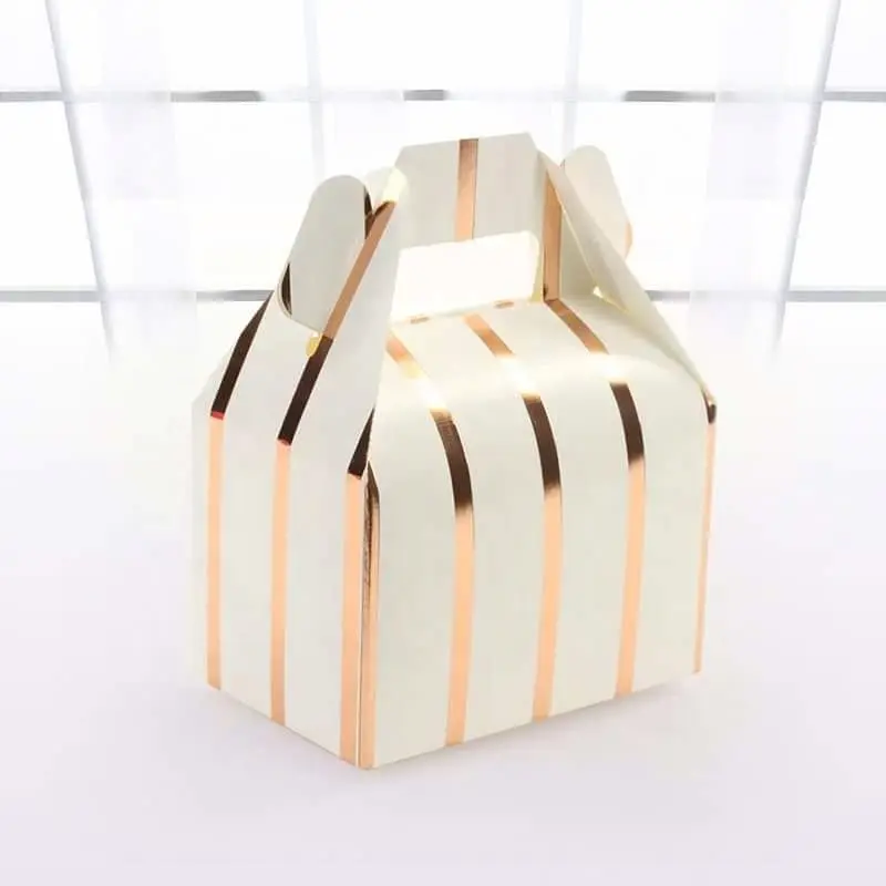 Flat Corrugated Cardboard customized Logo nugget de frango caixa cookie container forma bolo jouku  take away Packaging boxes