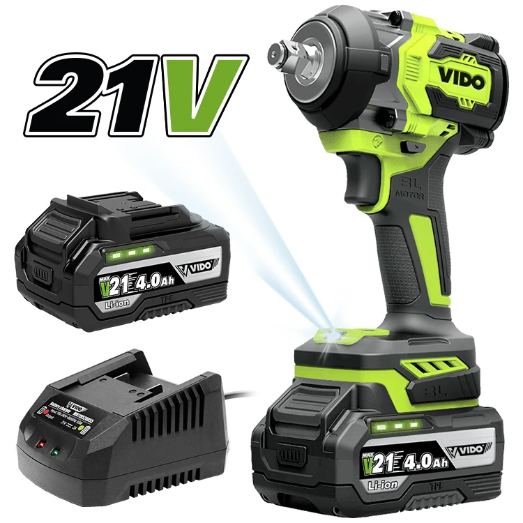 VIDO 20v 10 pcs cordless tool combo kits power drills power tool sets for house