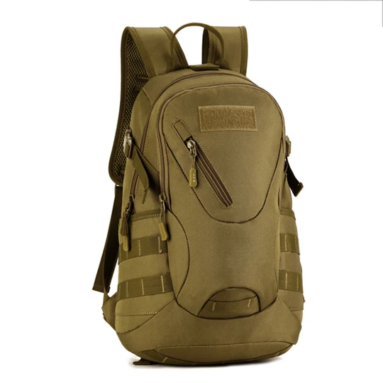 Tactical Outdoor Travel Backpack Shoulder Sports Bag Small Rucksack Durable Adjustable Fans Customizable