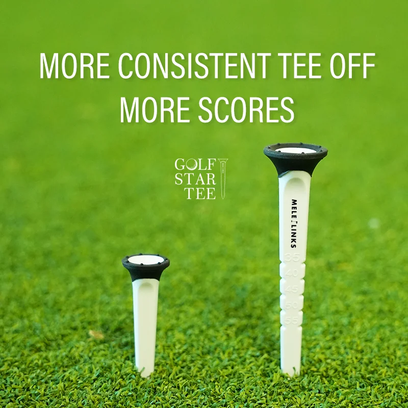 Golf Star Tee Custom Colored Logo Printing Plastic Golf Tees Golf Tees With Logo With High Quality