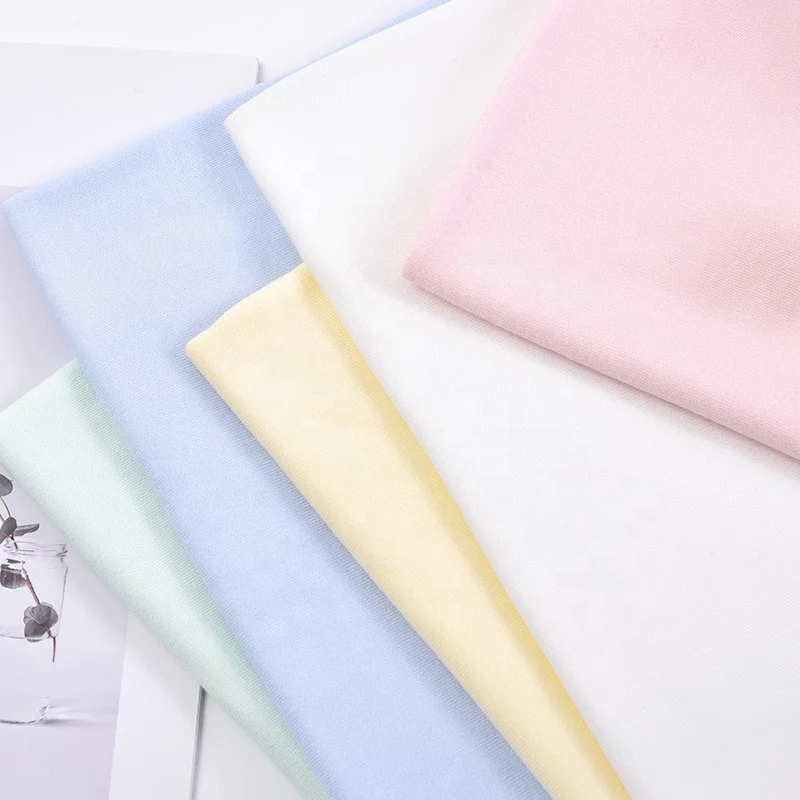 Anti-Static OEKO-TEX 100 Standard 100% Bamboo fiber Jersey terry Fabric For Baby Clothes