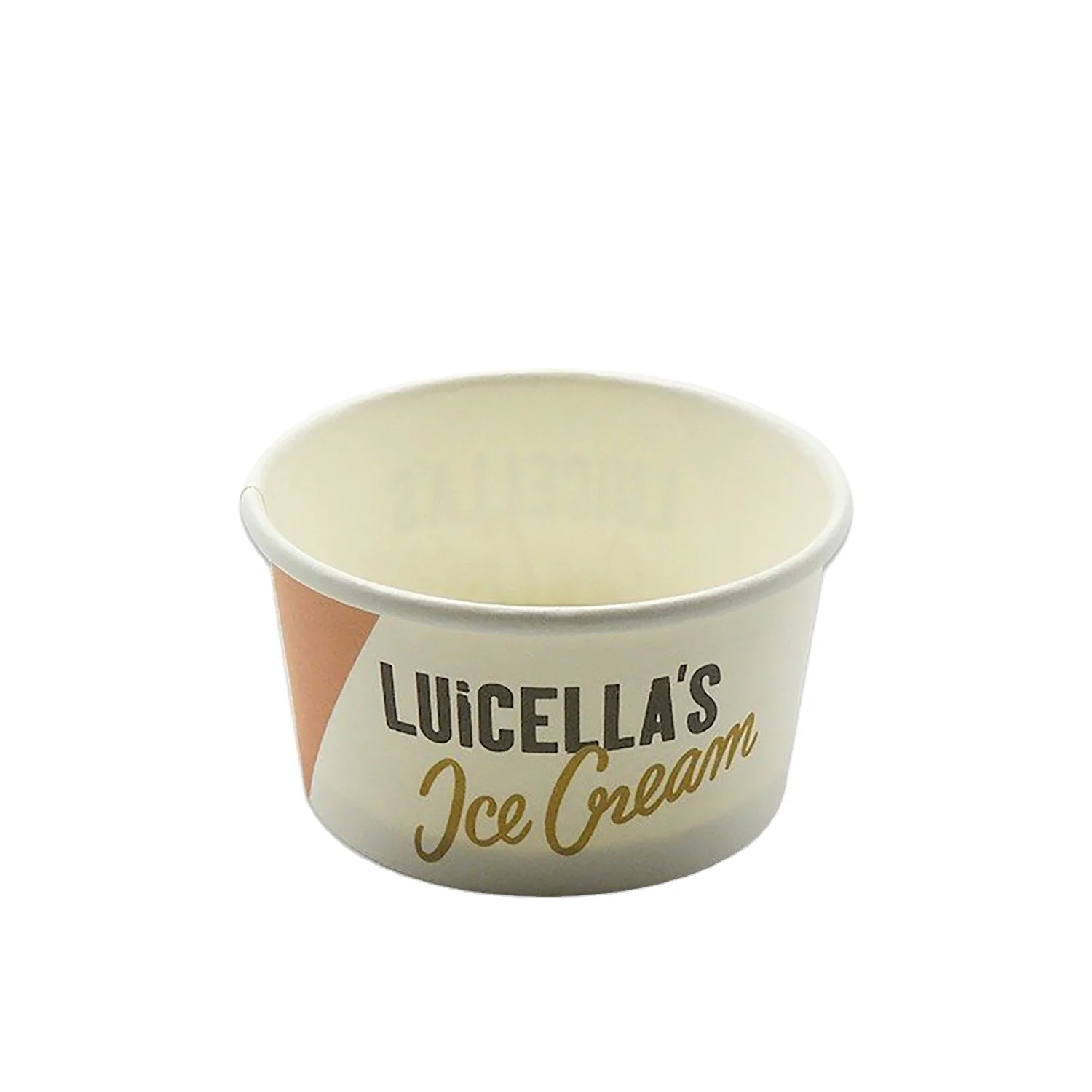 High Quality  Ice Cream Paper Cups with Lid Custom Logo  Paper Cup With Best Price