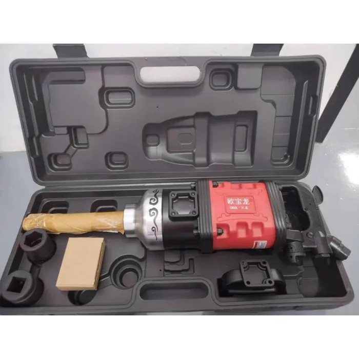 OBBL Heavy Duty Professional Industrial Air Impact Wrench 1 Inch Air Gun Pneumatic Air Tools for Truck and Buses