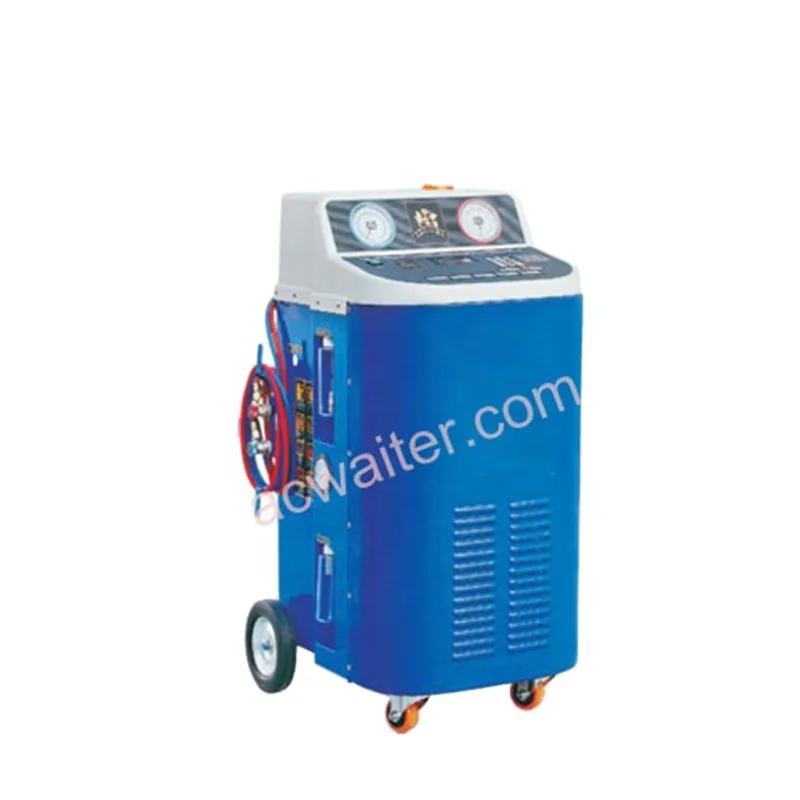 R134a 3/4HP 2.5L double stage Ac Refrigerant Recycling Recovery Machine