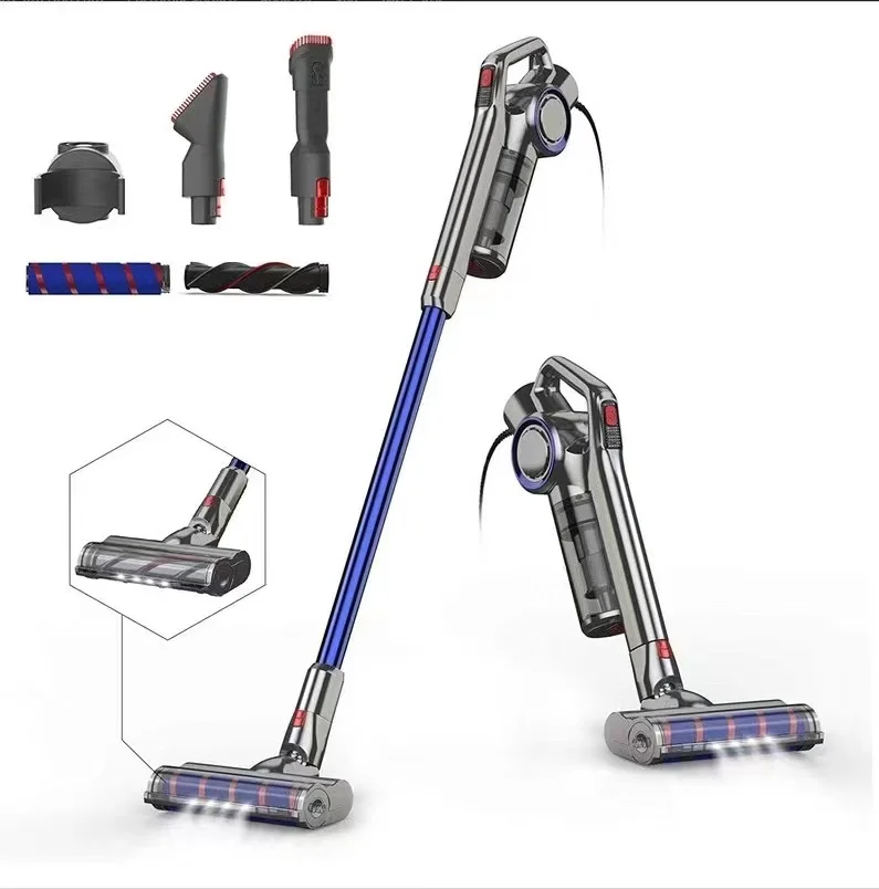 LANJI OEM LJ02-S6 AC 400W Wired Handheld Stick Home Vacuum Cleaner Carpet And Sofa Cleaners