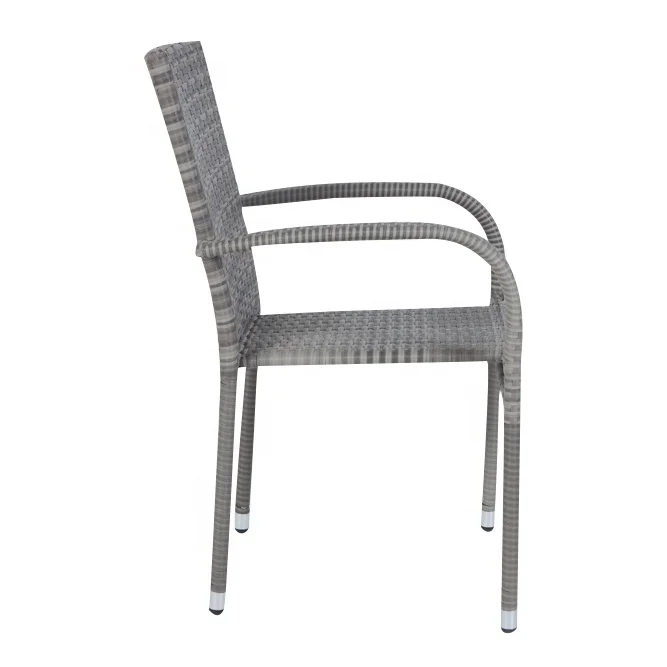 Metal Rattan Outdoor Patio Furniture Garden Chair For