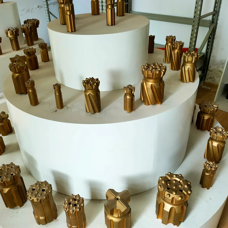 Factory Direct Supply 89mm T45 thread retrac button bit for open-pit mining