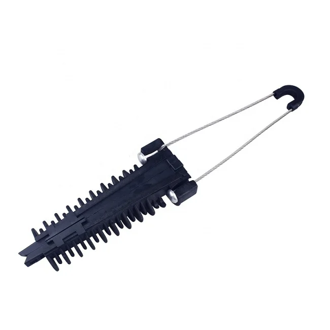 PA1500 Dead End Clamp Plastic tension clamp wedge type anchor clamp for adss cable