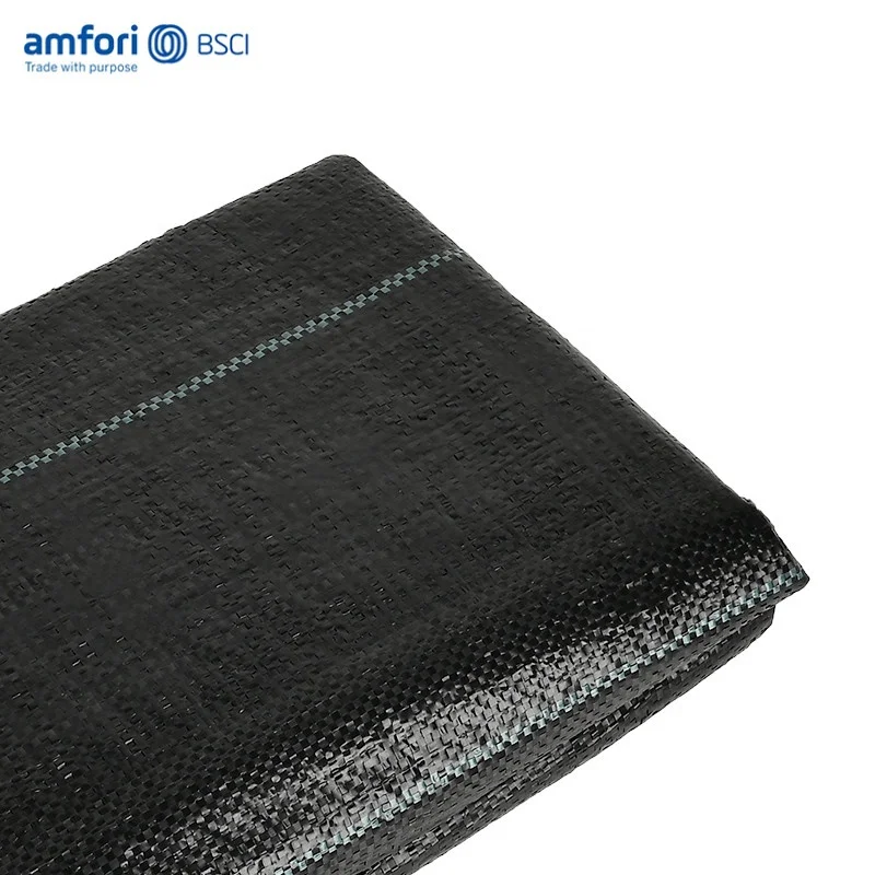 Ecofriendly Pp Woven Weed Mat Weed Control Barrier Mat In Roll Fabric