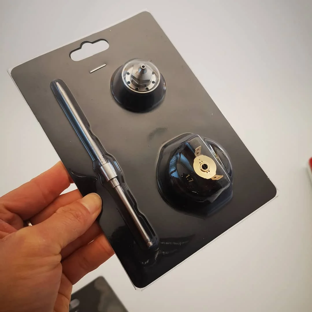 purui proeam hvlp paint spray gun cap and needle