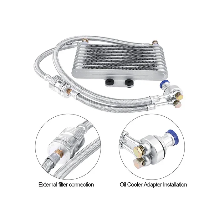 Motorcycle Oil Cooler Cooling For  Bike Engine Radiator motorcycle engine cooler  radiator