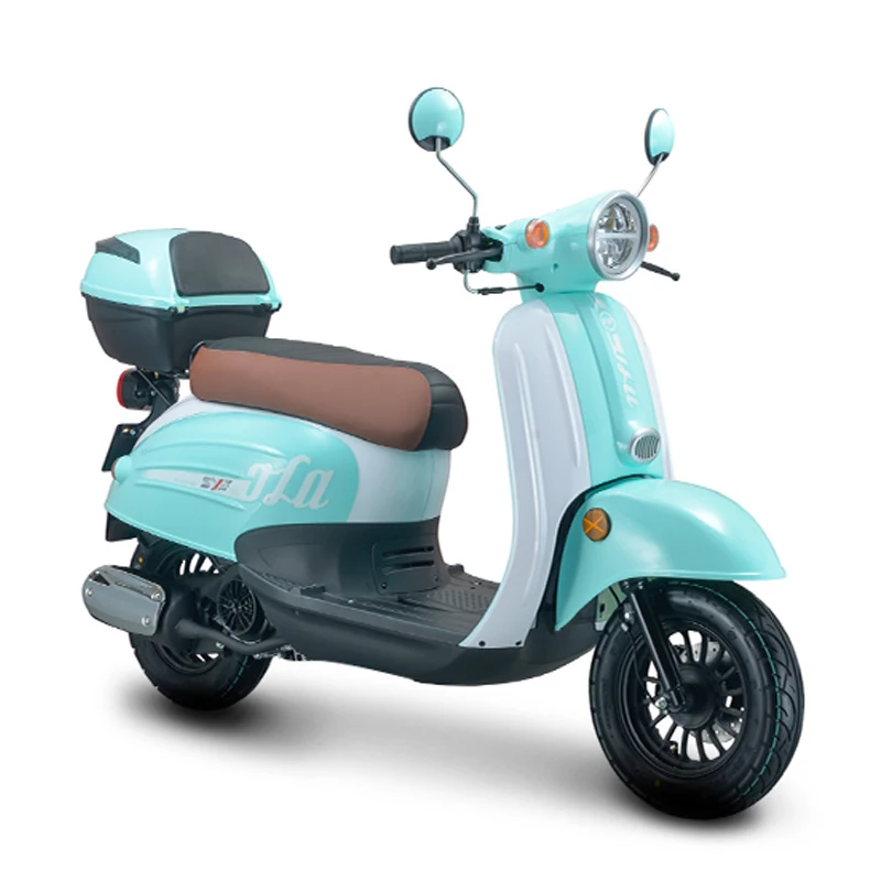 A variety of colors are available High quality 150cc gasoline scooter
