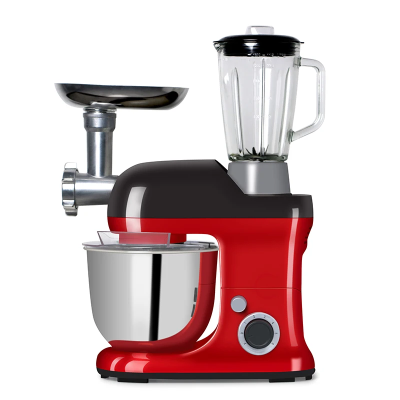  Бренд Cheftronic 1200 Вт 5 в 1 кухонный комбайн Электрический стенд пищевой миксер с мясорубками и ручным
