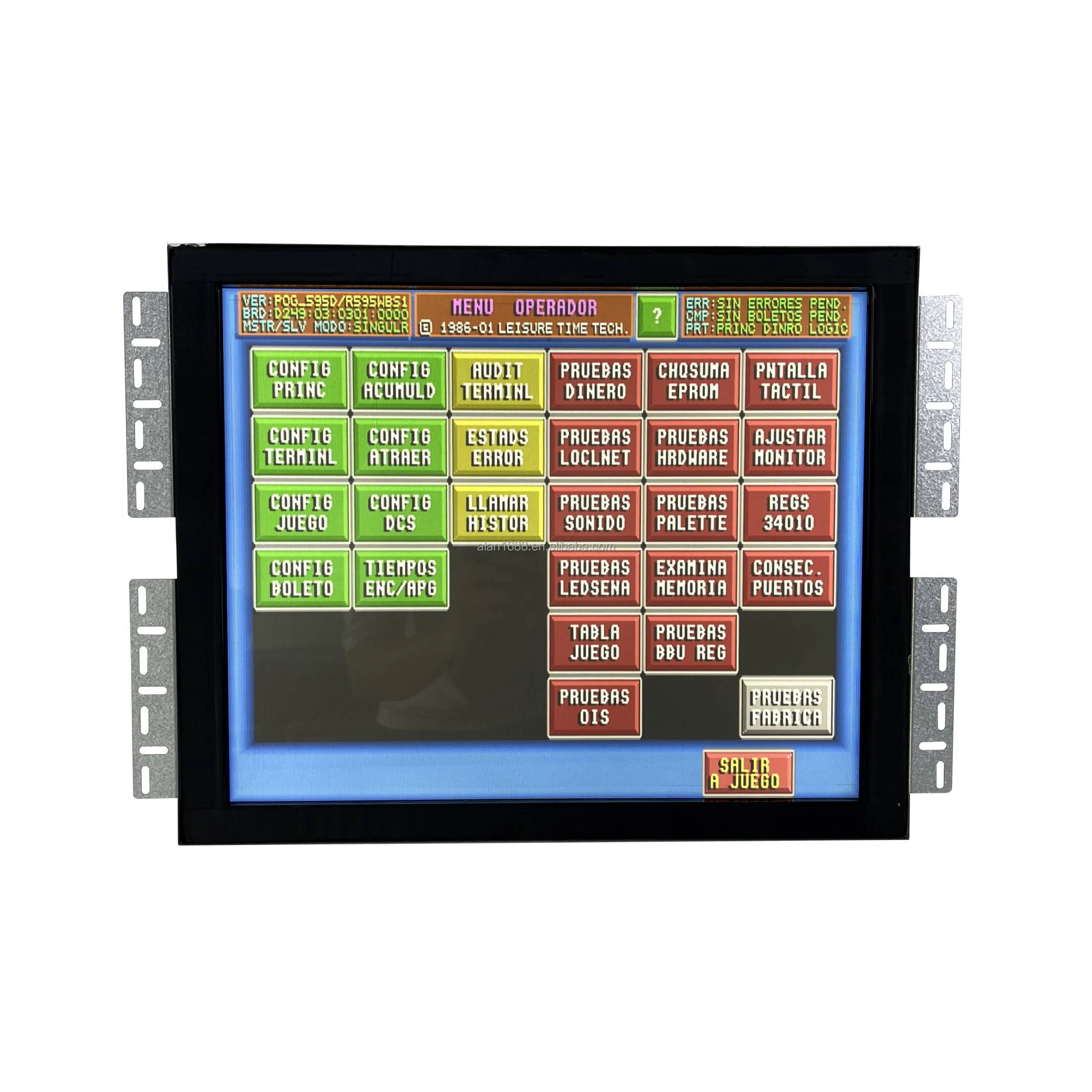 IR capacitive 3M LCD LED 75hz bezel pog game 15.6 19 20 22 24 32 43 56 63 inch pog/wms touch screen  monitor