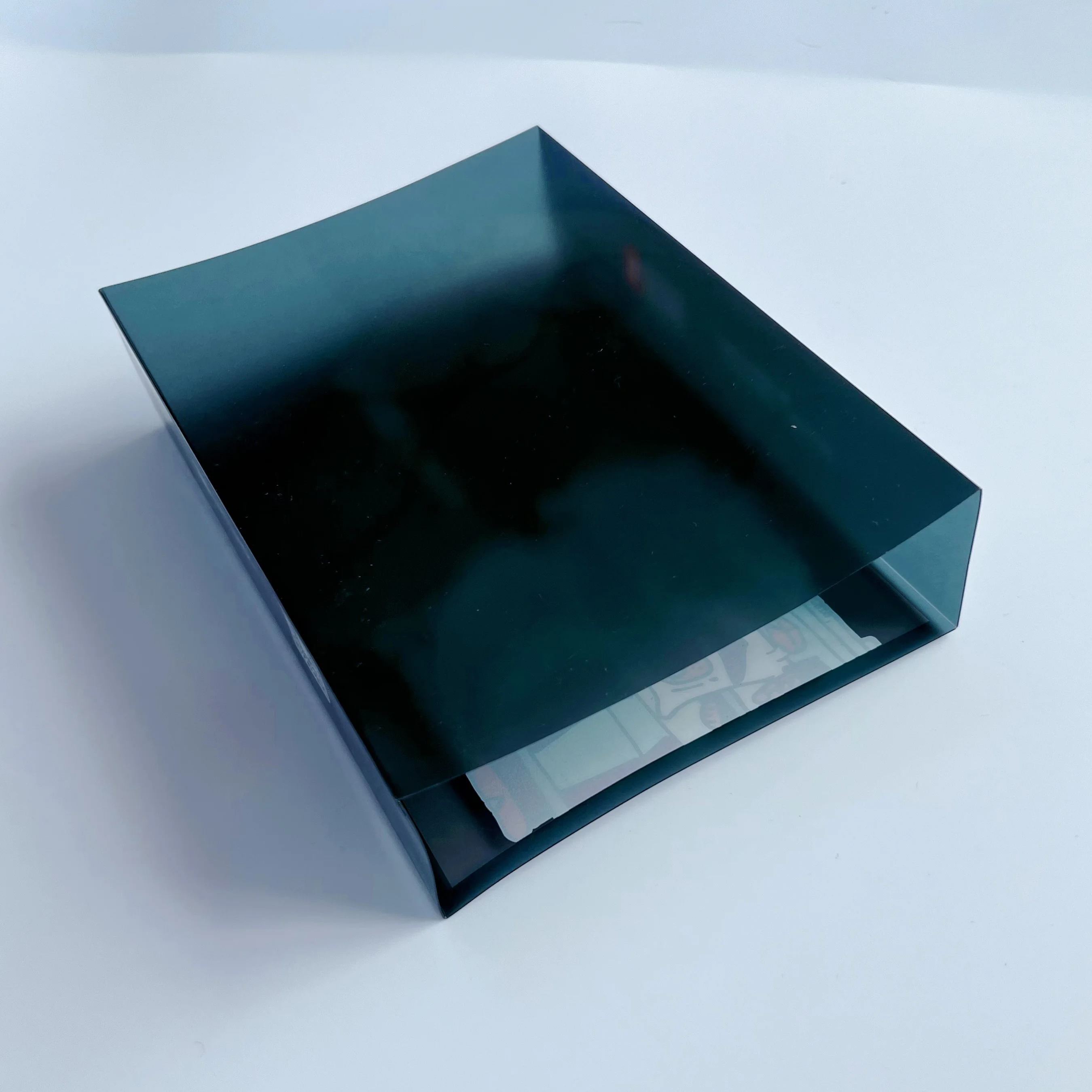 Transparent plastic packaging box stationery box TOMY model display box PP plastic customization