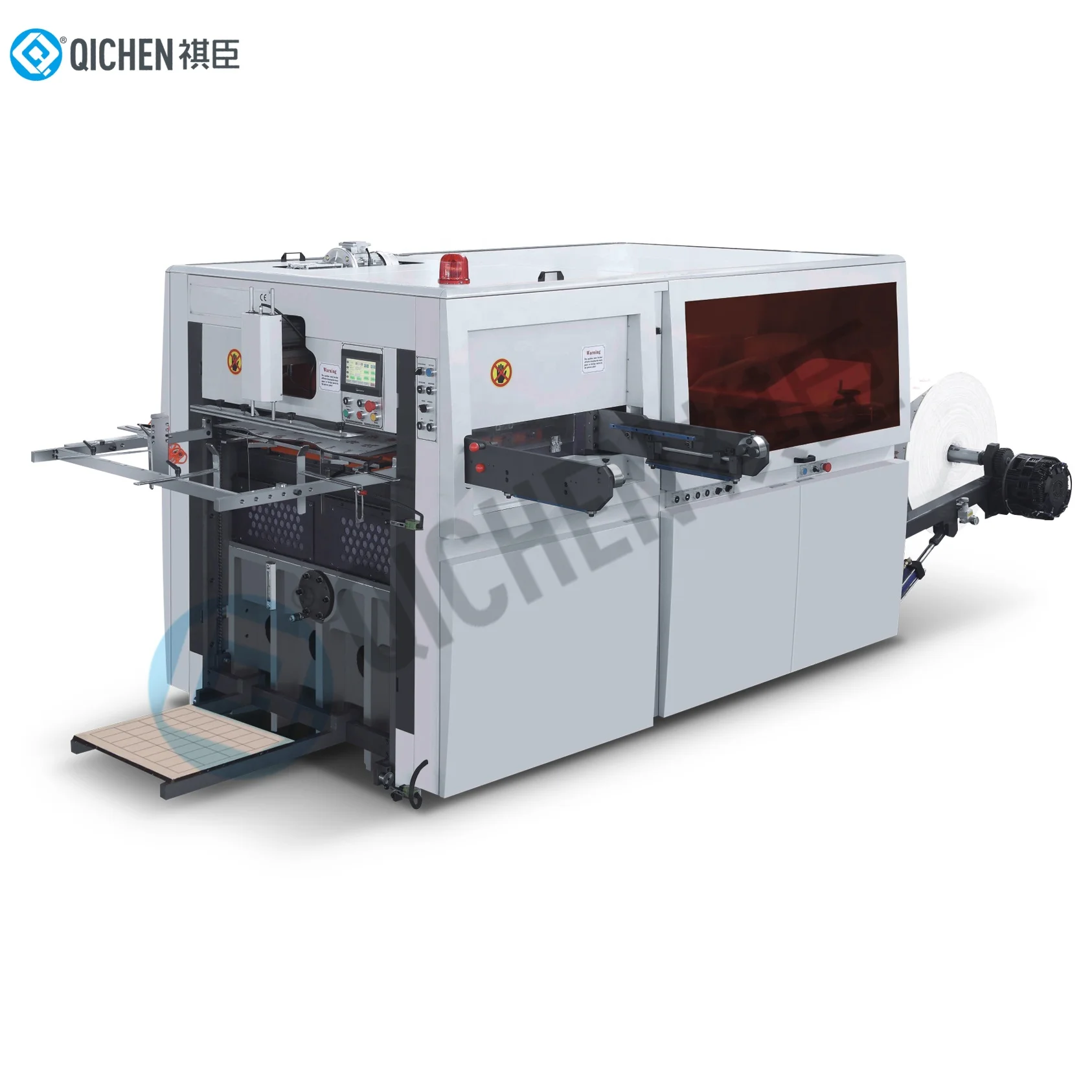 QICHEN New Product Jumbo Roll Paper Die Cutting Machines Good Quality QC950