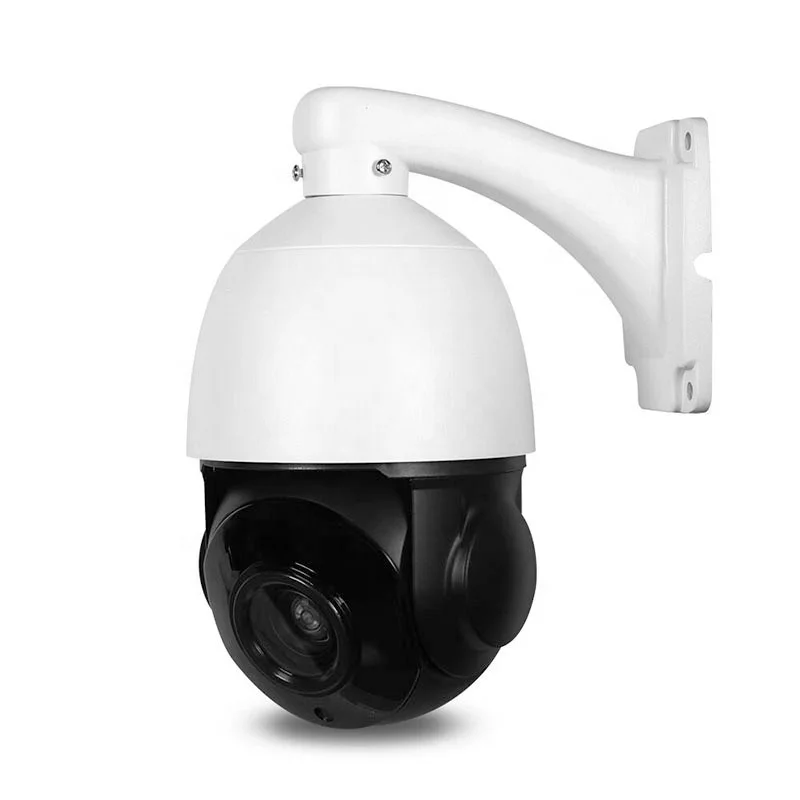 Smart AI auto 3D human tracking 18X PTZ speed dome camera with two way audio function