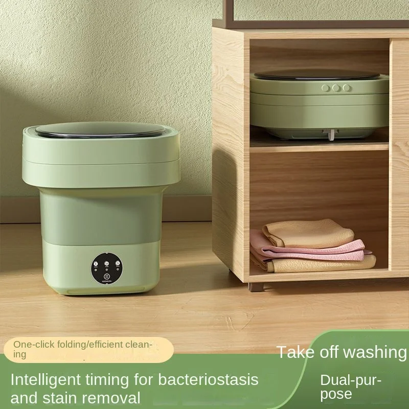 Deep Cleaning Folding Washing Machine Small Portable Underwear Washing Machine Washing