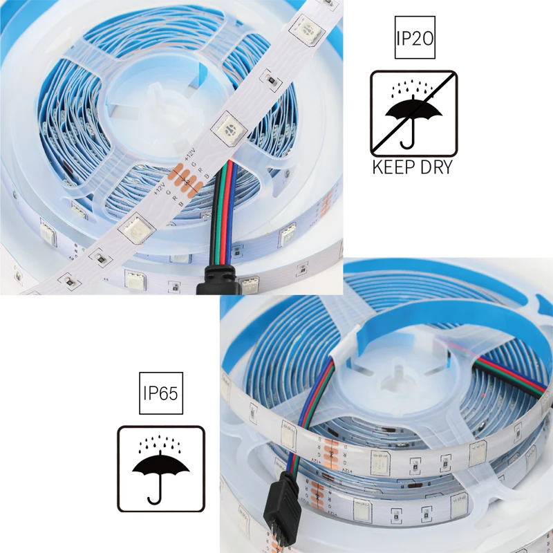 Hot Sale Smart Strip Lights 5m 15m 20m Flexible Smart Led Rgb Strip Light Wifi 20m
