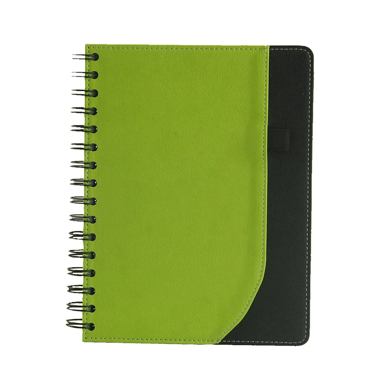 
a5 binder diary book cover custom logo printing school suppliers Spiral notebook with custom logo 