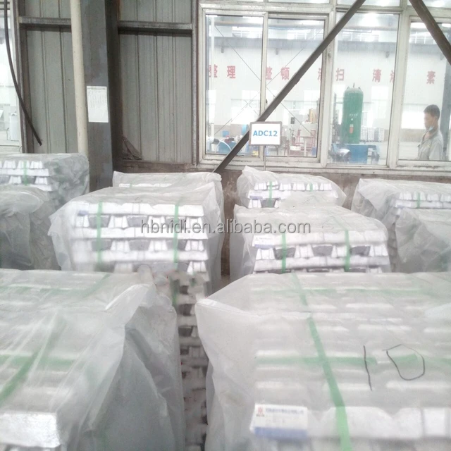 Aluminium Ingot ADC12 Aluminium Alloy Ingot Series