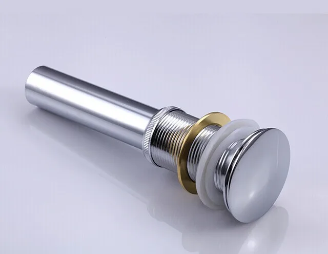 CUPC Certification sink drain pop up basin waste common-use sizes Large lid bathroom drainage With overflow holes