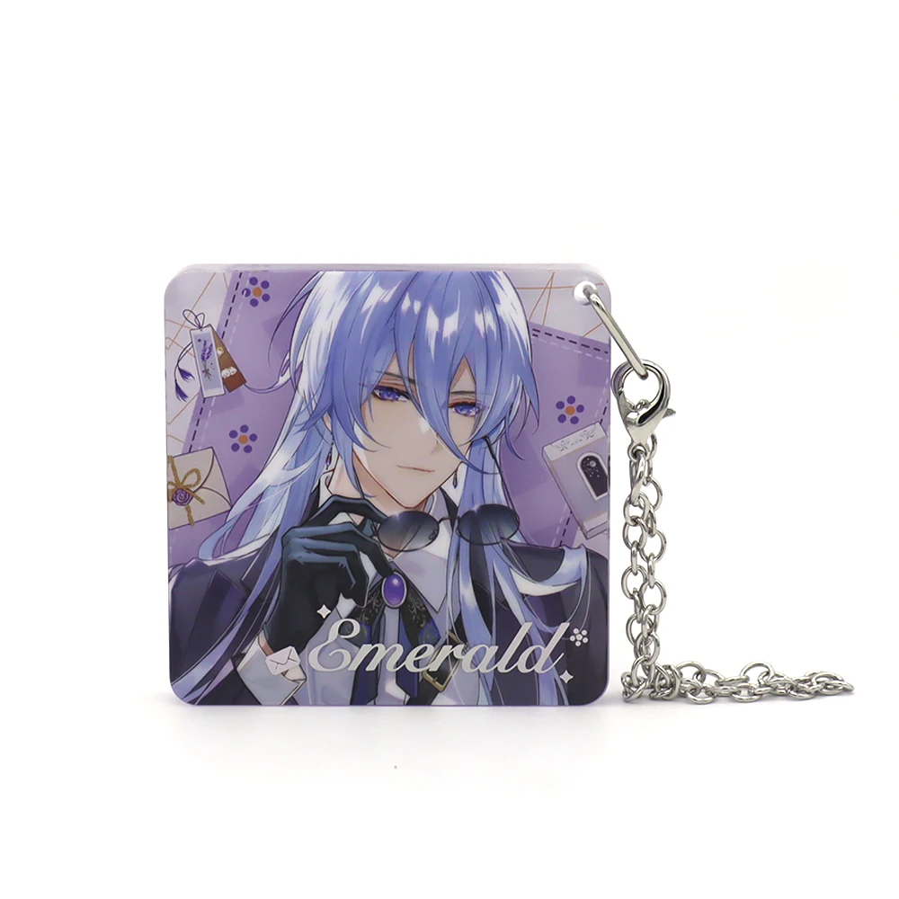 acrylic manufacturer kpop bag ornament Japan cartoon metal keychain acrylic pendant FAMA factory