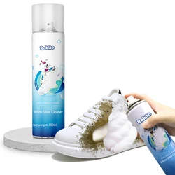 High End Sneaker Spray Cleaner With Foam White Shoes Cleaner