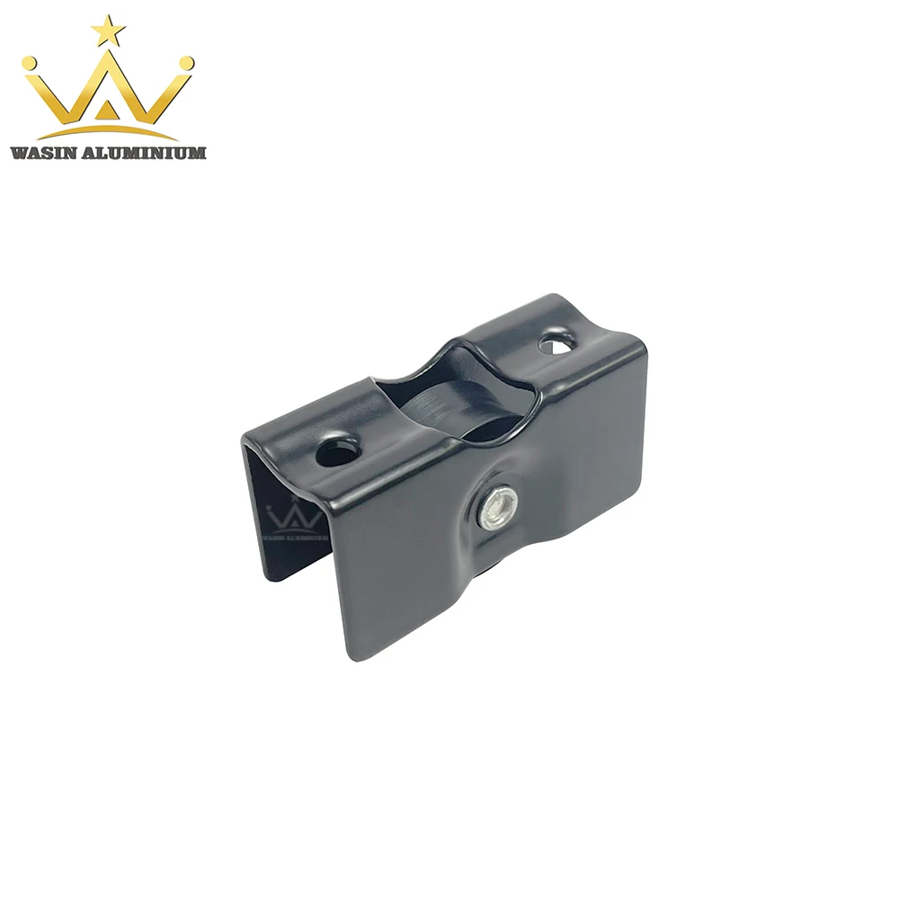 Aluminum Alloy Sliding Door Roller Single Wheel Matt Black Adjustable Aluminium Window Rollers