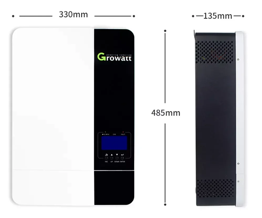 5KW 48V GROWATT SPF 5000 ES OFF GRIDBIG PV INPUT Complete Solar System Energy Storage Battery Inverter
