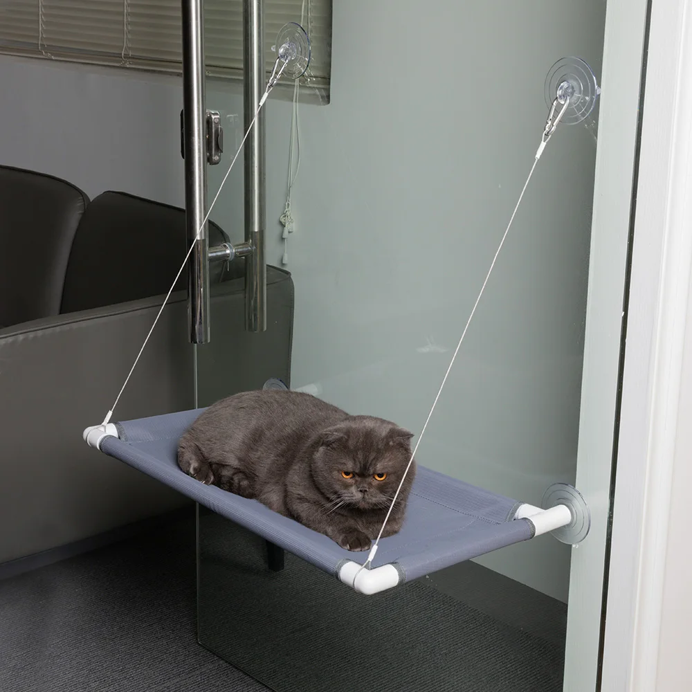 Mounted Cat Window Perch with Heavy Duty Suction Cups