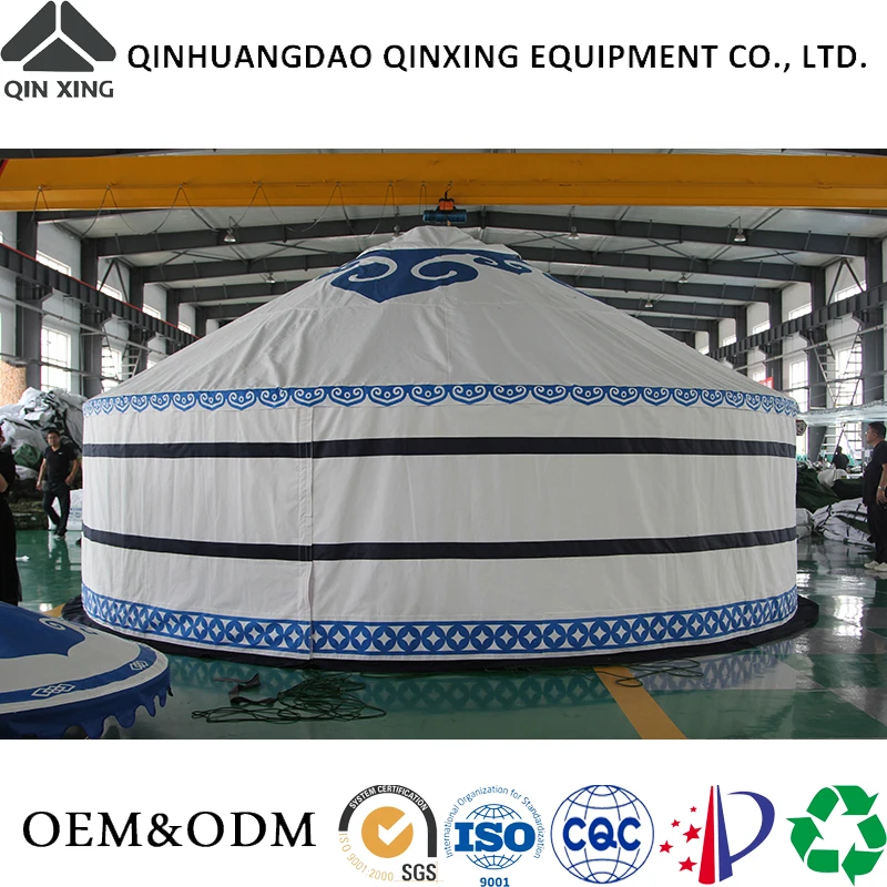 Hot sale luxury steel waterproof dome yurt