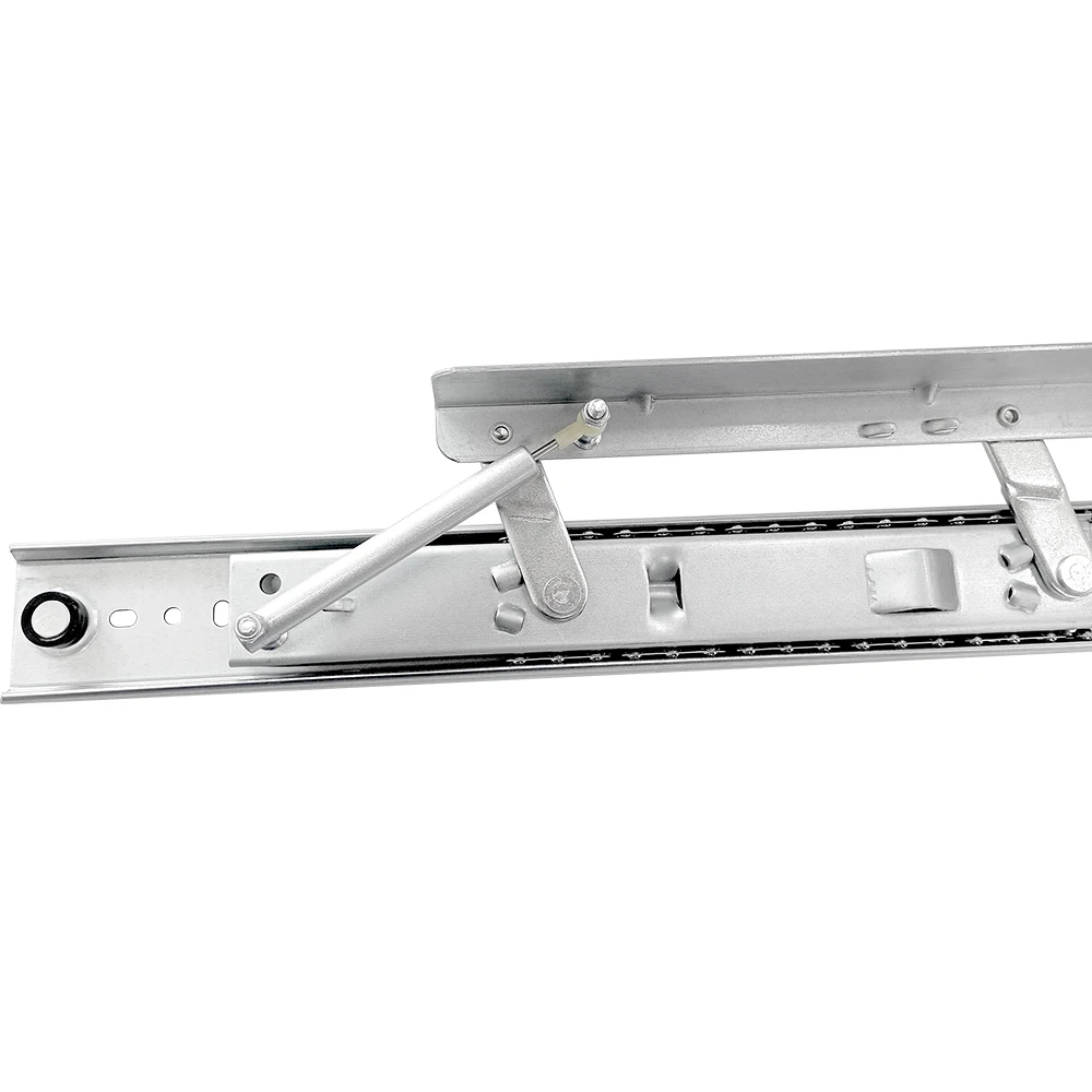 E-SHINING lifting spring extendable ball bearing dining Table Slide Rail lift rails folding table sliding rail mechanism