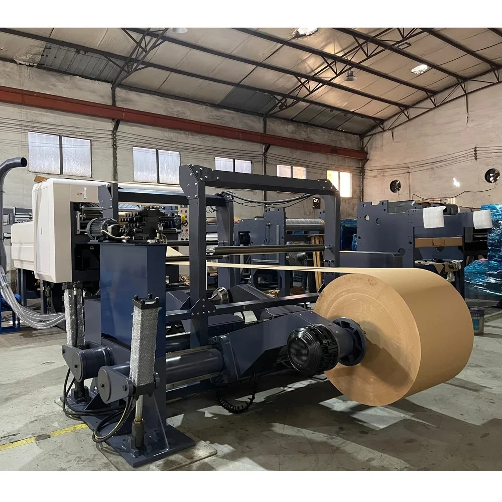 High Quality 2 Rolls Electric Paper Die Cutting Machine 1400mm/1700mm/1900mm Rotary Cutting Paper Cutting Machine