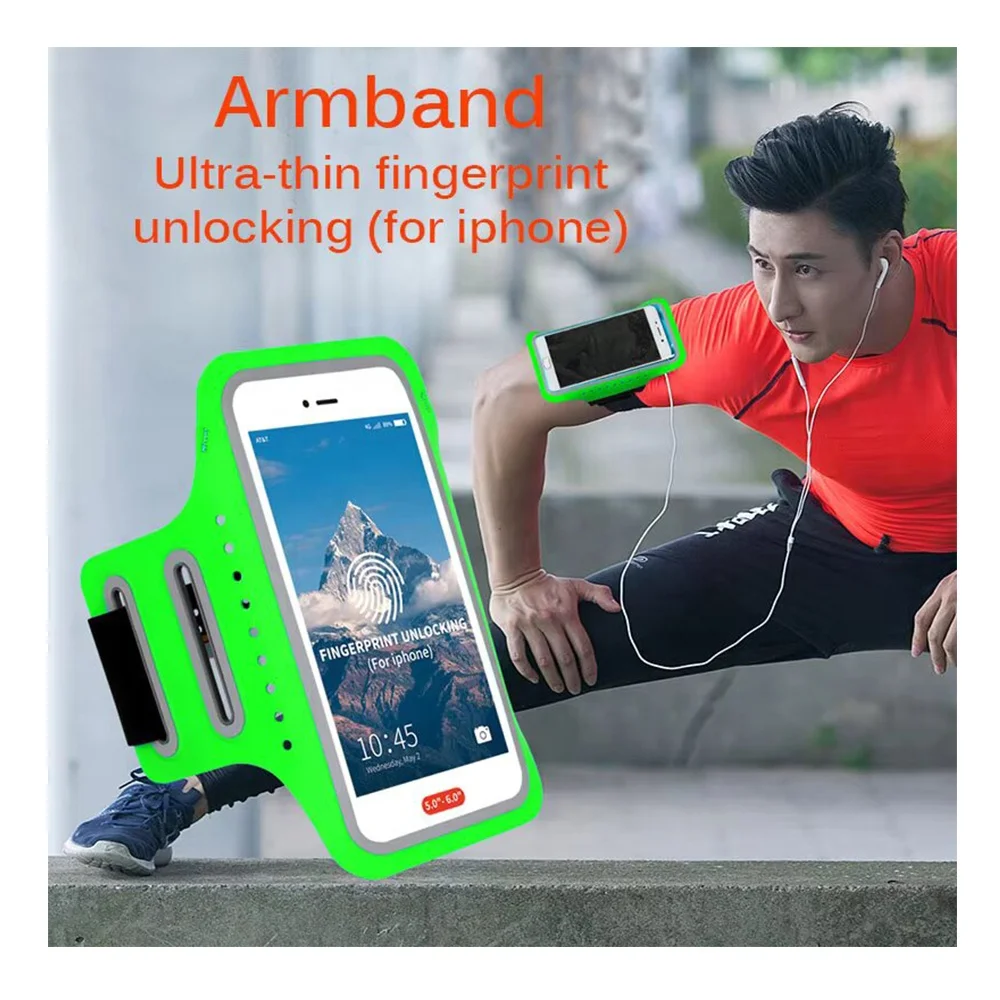 2025 Hot Sale Well Made Sports Armband Sleeve Storage Pouch for Arm Running Phone Armband