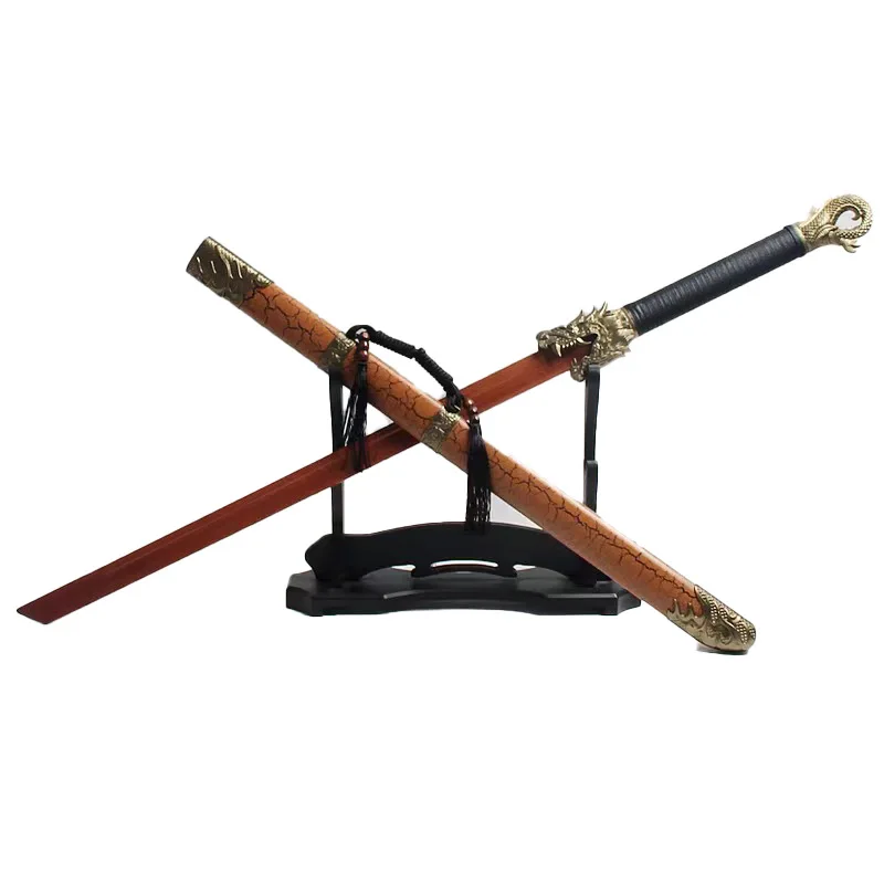 High Quality Anime Cosplay Swords Tang Hengdao Wood PVC ABS Cos Prop Collection Toys Knife Short Long Style Swords