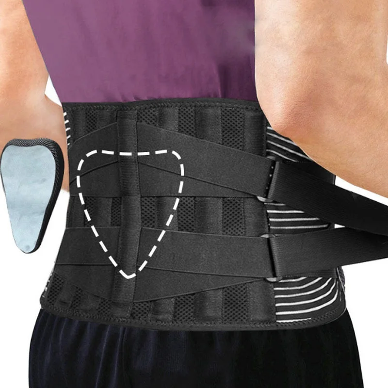 New Upgraded Durable Elastic Lumbar Support Waist Support Belt For Men Women